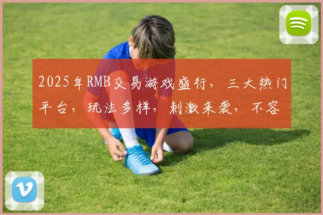 2025年RMB交易游戏盛行，三大热门平台，玩法多样，刺激来袭，不容错过